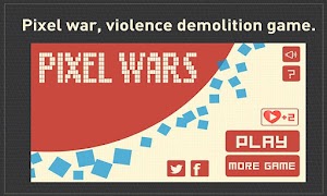 Pixel - Krieg Plakat