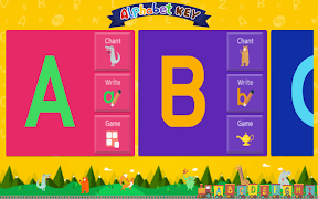 Alphabet Key (알파벳) plakat