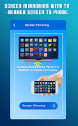 Screen Mirroring With TV - Mirror Screen To Phone captura de pantalla 2