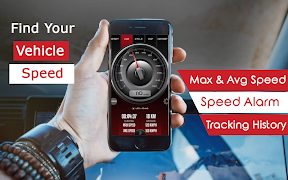 Digital GPS Speedometer Odometer Offline HUD View Screenshot 4