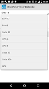 ESCPOS BarCode Print Bluetooth 截圖 3