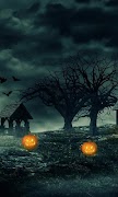 پوستر 3D Halloween Ghost Theme