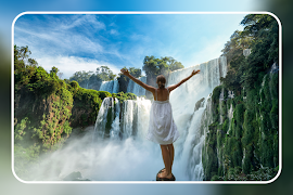 Waterfall Photo Frames : Cut Paste Photo Editor স্ক্রিনশট 2
