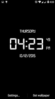 LED Digital Clock Live WP poster