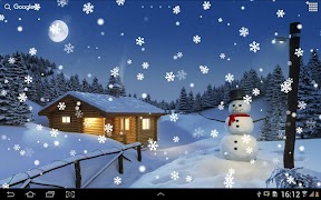 Snow on Screen Winter Effect 스크린샷 6