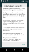 Website SEO Tutorial Lessons 스크린샷 5