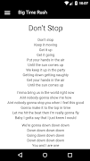 Big Time Rush Lyrics 截图 3