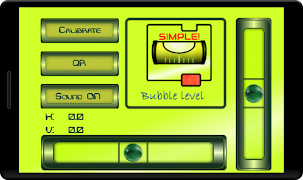 Simple Bubble Level & Compass screenshot 1
