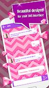 Cute SMS Texting App اسکرین شاٹ 4