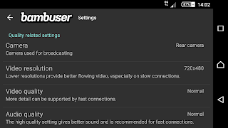 Bambuser screenshot 2