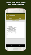 Learn JSON ภาพหน้าจอ 2