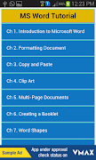 Learn MS Word Complete Tutorials Poster
