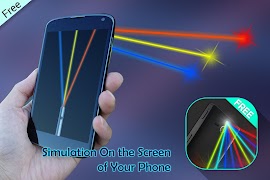 Laser Flash Light Simulator スクリーンショット 1
