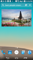 Bali Weather Widget/Clock screenshot 1