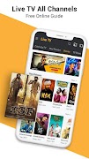 Live TV all channels free online guide скриншот 1