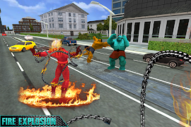 Ghost Fire Skull Hero screenshot 6
