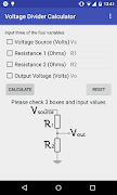 Easy Voltage Divider Calculate Ekran Görüntüsü 1