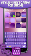 Lila tastatur Screenshot 1