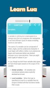 Learn Lua স্ক্রিনশট 3