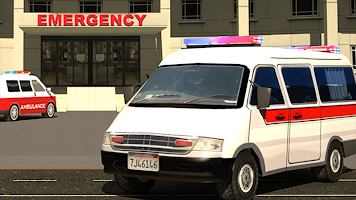 Ambulância Simulator 2016 Cartaz