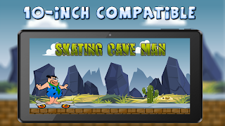Skating Cave Man اسکرین شاٹ 3
