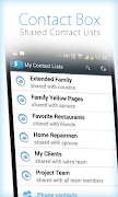 ContactBox - Shared Contacts скриншот 1