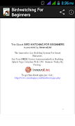 BirdWatching For Beginners. 截圖 2