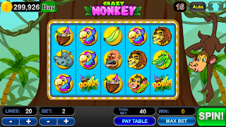 Crazy Monkey Slot 스크린샷 1