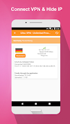 Ultra VPN - Unlimited Proxy & Hide IP ภาพหน้าจอ 5