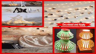 String Lights Bedroom Ideas 스크린샷 2