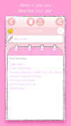 Glitter Diary for Girls with Lock اسکرین شاٹ 3