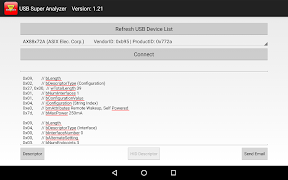 USB Super Analyzer / Diagnostics Tool (USB Host) ภาพหน้าจอ 4