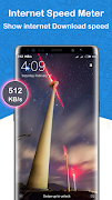 برنامه‌نما Internet Speed Meter عکس از صفحه