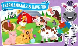 Kids Puzzle - Animals Puzzle Game capture d'écran 2