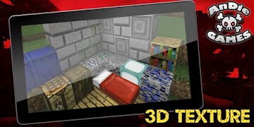 3D Texture Pack for MCPE ภาพหน้าจอ 2