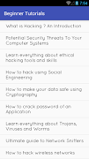 Hacking Tutorials Screenshot 1