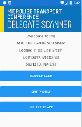 MTC Delegate Scanner capture d'écran 1
