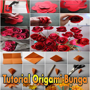 Tutorial Origami Bunga screenshot 4