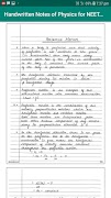 Handwritten Notes of Physics for NEET and JEE скриншот 4