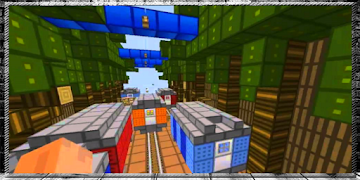 Run Subway Surf Map For Minecraft स्क्रीनशॉट 1
