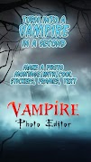 Vampiro Editor De Fotos - Câmera Assustador Cartaz