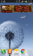 Luxury Clock Widget syot layar 1
