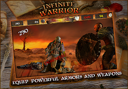 Infinite Warrior Remastered screenshot 1