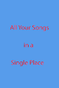My Songs Database screenshot 1
