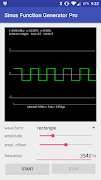 Sinus Function Generator Pro screenshot 1
