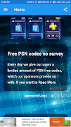 My psn gift code تصوير الشاشة 1