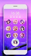 پوستر Lock screen - Anime