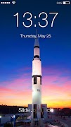 Rocket Launch Screen Lock penulis hantaran