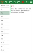 Shortcut Keys for Excel screenshot 7