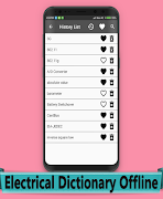 Electrical Dictionary Offline ภาพหน้าจอ 4